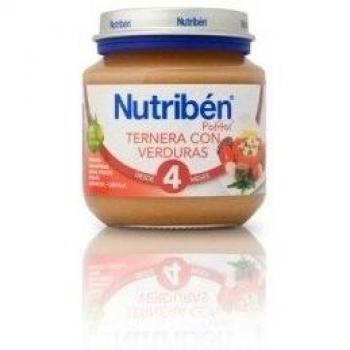 Nutriben Ternera con Verdura Potito Inicio 130 G