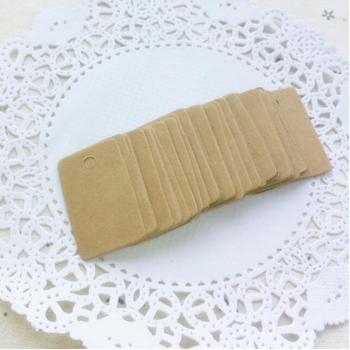 100Pcs Blank Price Tags 2x3.3cm