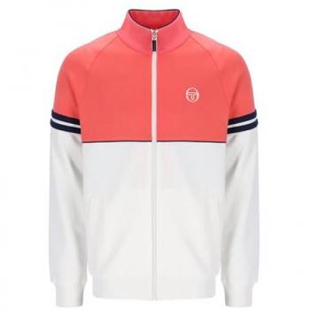 Sergio Tacchini Orion Pink/Multi Track Top Men 42 Regular