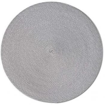 Zeller Present Tischset Twist, grau, 1 Stück