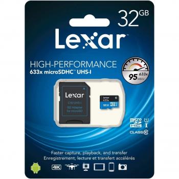 LEXAR 32 Go Carte Micro-SDHC 633x