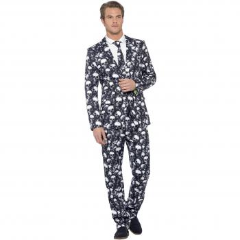 Costume da Scheletro Elegante con Cravatta