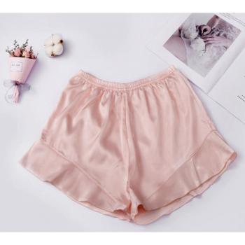 Elastic Waist Satin Safety Shorts