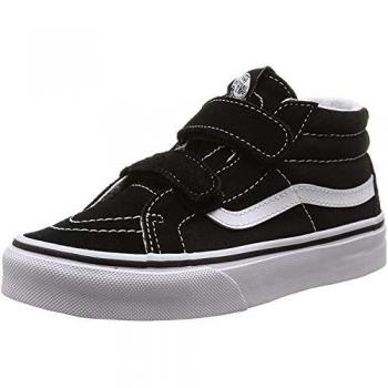 Sk8‑Mid Reissue V Infantil – Modelo Negro/Blanco