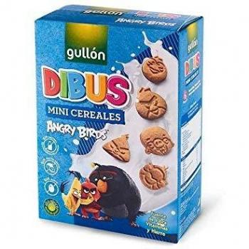 Kit com 3 Biscoitos Mini Cereais Angry Birds 250g