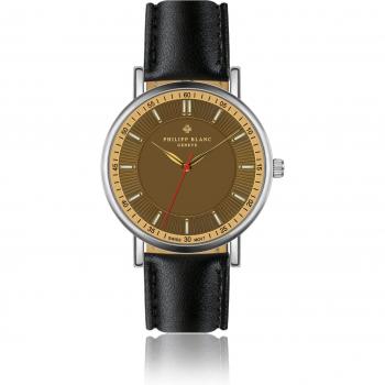 Philipp Blanc Vevey Genuine Leather Watch