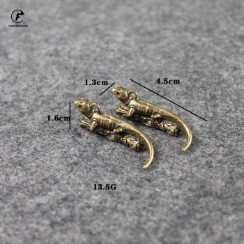 Pendentif animal de compagnie caméléon