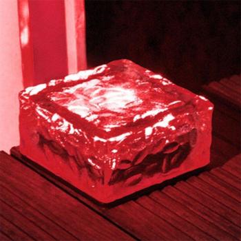 OUFULA Solar Outdoor Ice Brick Lights