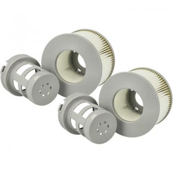 MSpa 2‑Cartridge Filter Kit – Grey & White