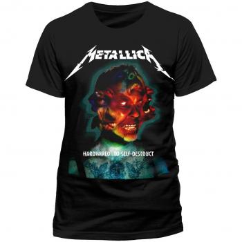 Sudadera Negra Hardwired Metallica – Hombre Large
