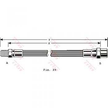 TRW PHB110 Flexible Brake Line