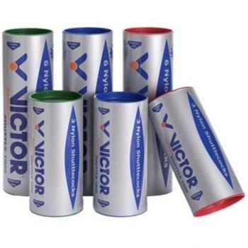 Volantes de Bádminton Victor 1000 de Nailon (3 unidades)