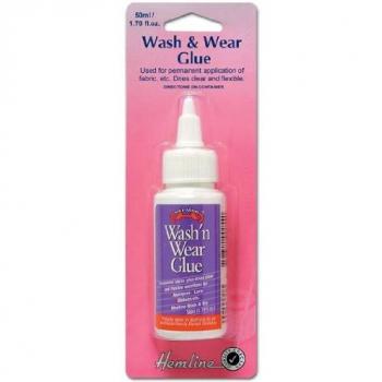 Hemline Clear Dryable Fabric Bond 50 ml