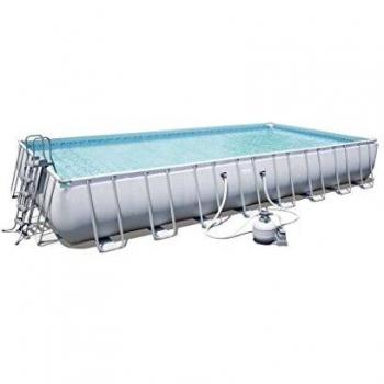 Bestway Piscina Rettangolare Power Steel 9.56M x 4.88M x 1.32M