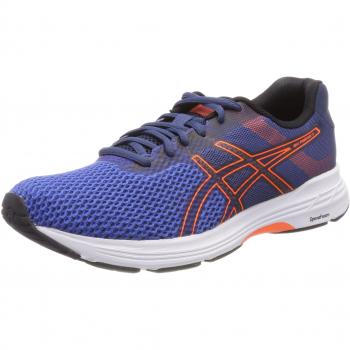 ASICS Men's Gel-Phoenix 9 Athletic Shoes in Victoria Blue/Shocking Orange/Black Colorway