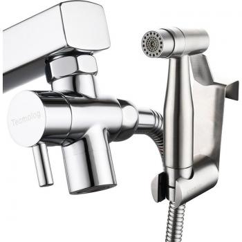 Stainless Steel Diaper Sprayer with Diverter Valve and Holder
