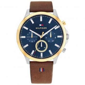 Montre Tommy Hilfiger Ryder en cuir marron