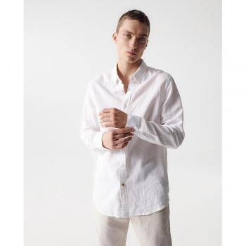 Salsa Jeans Camicia a Maniche Lunghe Size L