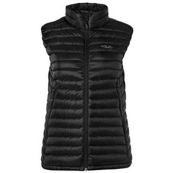 Gilet Microlight Femme RAB Noir/Verre de Mer
