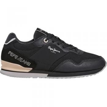 Pepe Jeans Mujeres Running London Party Negro 38 Con Estilo