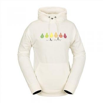 Volcom Melancon Hoodie Moonbeam Größe L Unisex
