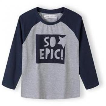 MINOTI Jungen Langarmoberteil Raglan mit Print (1y-8y)
