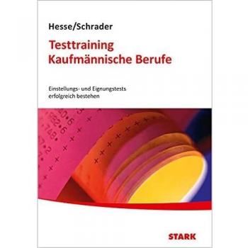 STARK Testtraining Kaufmännische Berufe: Einstellungs