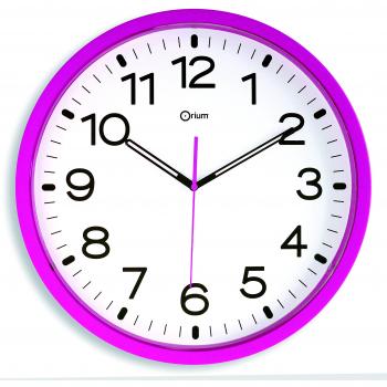 Reloj de pared rosa 40 cm CEP 944430