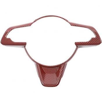 Accesorios adhesivos de fibra de carbono para volante Suzuki Jimny