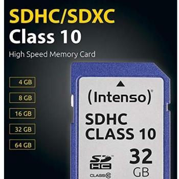 Intenso SDXC Karte 64GB Speicherkarte Class 10
