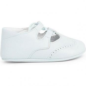 Chaussures Enfant Bleu en Cuir