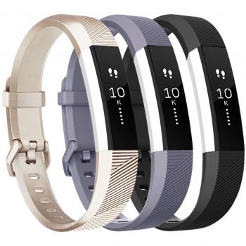Tobfit Adjustable Replacement Straps for Fitbit Alta HR