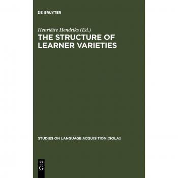 The Structure of Learner Varieties