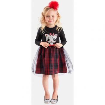 Kokoş & Kitten Schwarzer Tüllabendlook – Denokids Mädchenkleid, 5 Jahre alt