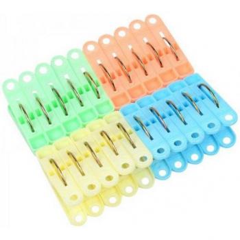 Pinces à linge en plastique 20 pcs