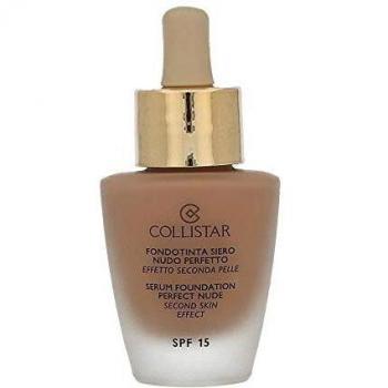 Collistar Serum Foundation Perfect Nude brightening foundation for natural look SPF 15 in shade 4 (Sand), 30 ml