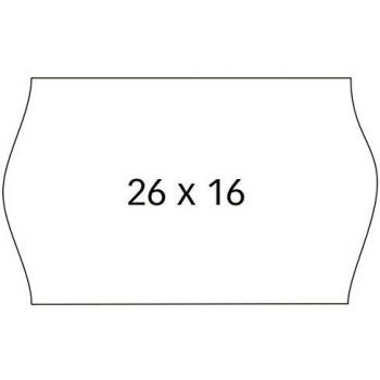 Apli pack 6 rollos de etiquetas 26x16mm blancas