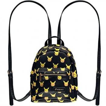 Sac à Dos Pikachu Pokémon, 20 x 12 x 26 cm, 6 L Noir/Jaune