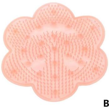 Silicone Bathroom Mat with Back and Foot Exfoliation