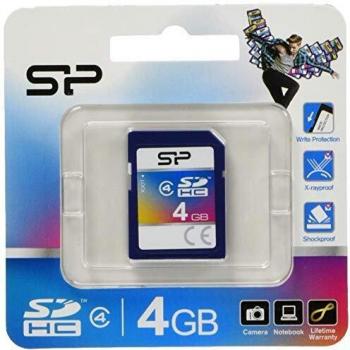 SDHC 4GB Classe 4 Silicon Power