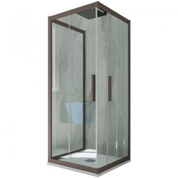 Paroi de douche 3 côtés Kolors Trio 70x80