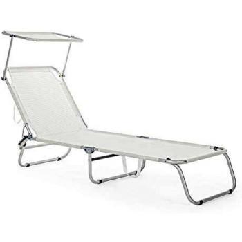 Brandina de Playa con Techo Cruzado Blanco