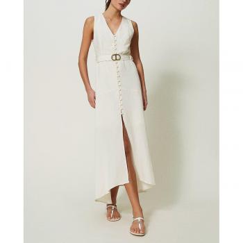Vestido de Mezcla de Lino Twinset