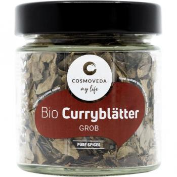 Curry BIO en Hojas Enteras Cosmoveda