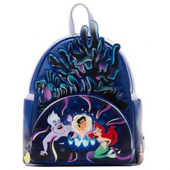 Loungefly The Little Mermaid Ursula Lair Glow Mini Backpack