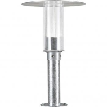 Konstsmide 701-320 RAW Galvanized Steel Pedestal Light