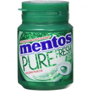 Mentos Pure Fresh Chloro (Thé Vert) – 6×30 dragées