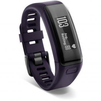 Purple Garmin Vivosmart Heart Rate Monitor