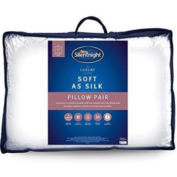 Silentnight Silk Essence Pillow Pair (Soft/Medium)