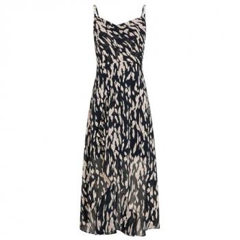 Veste longue imprimée pour femmes Morgan